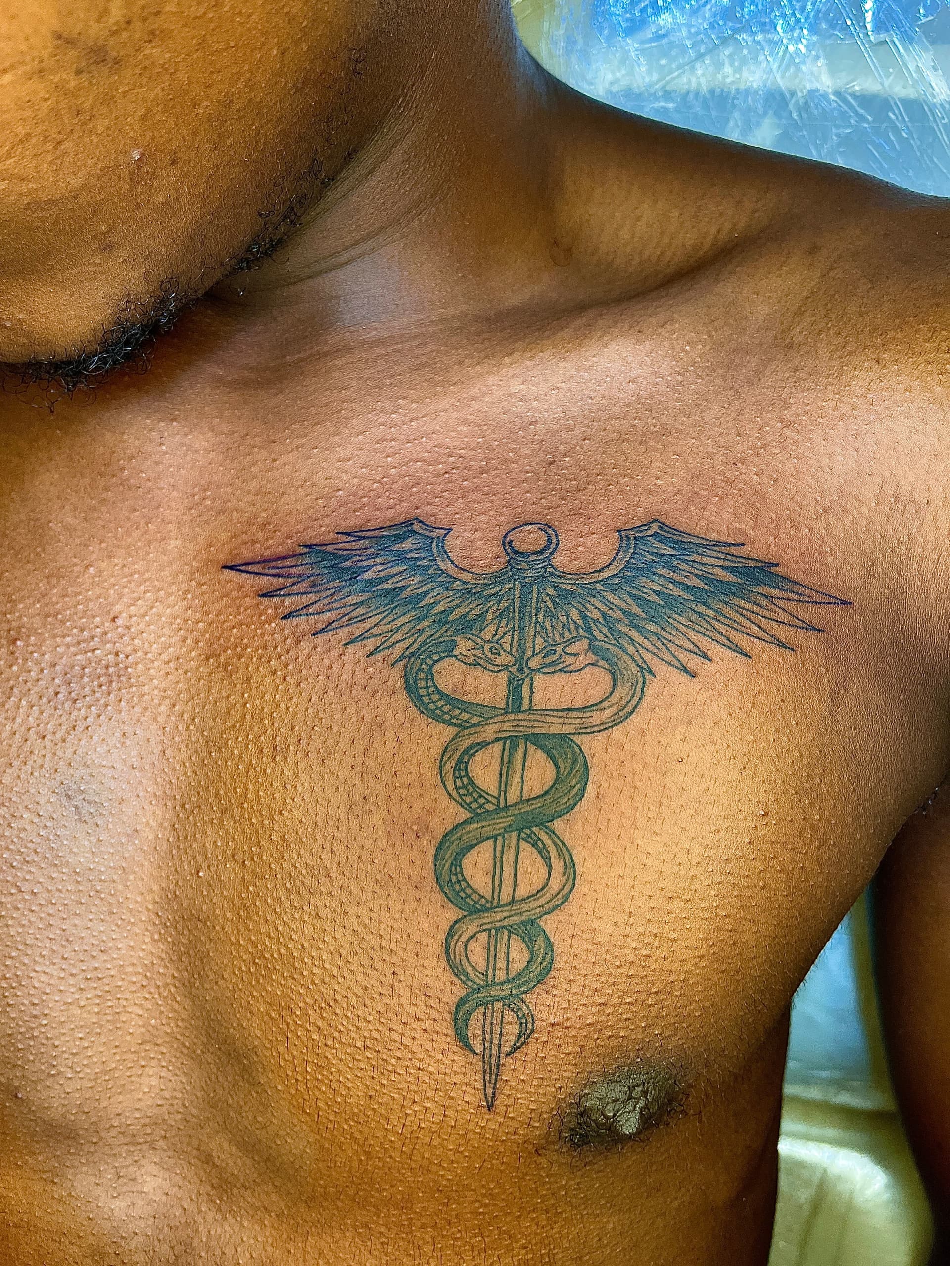 tattoos - chest