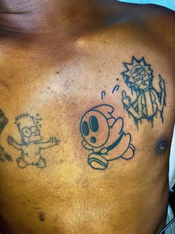 tattoos - chest thumbnail