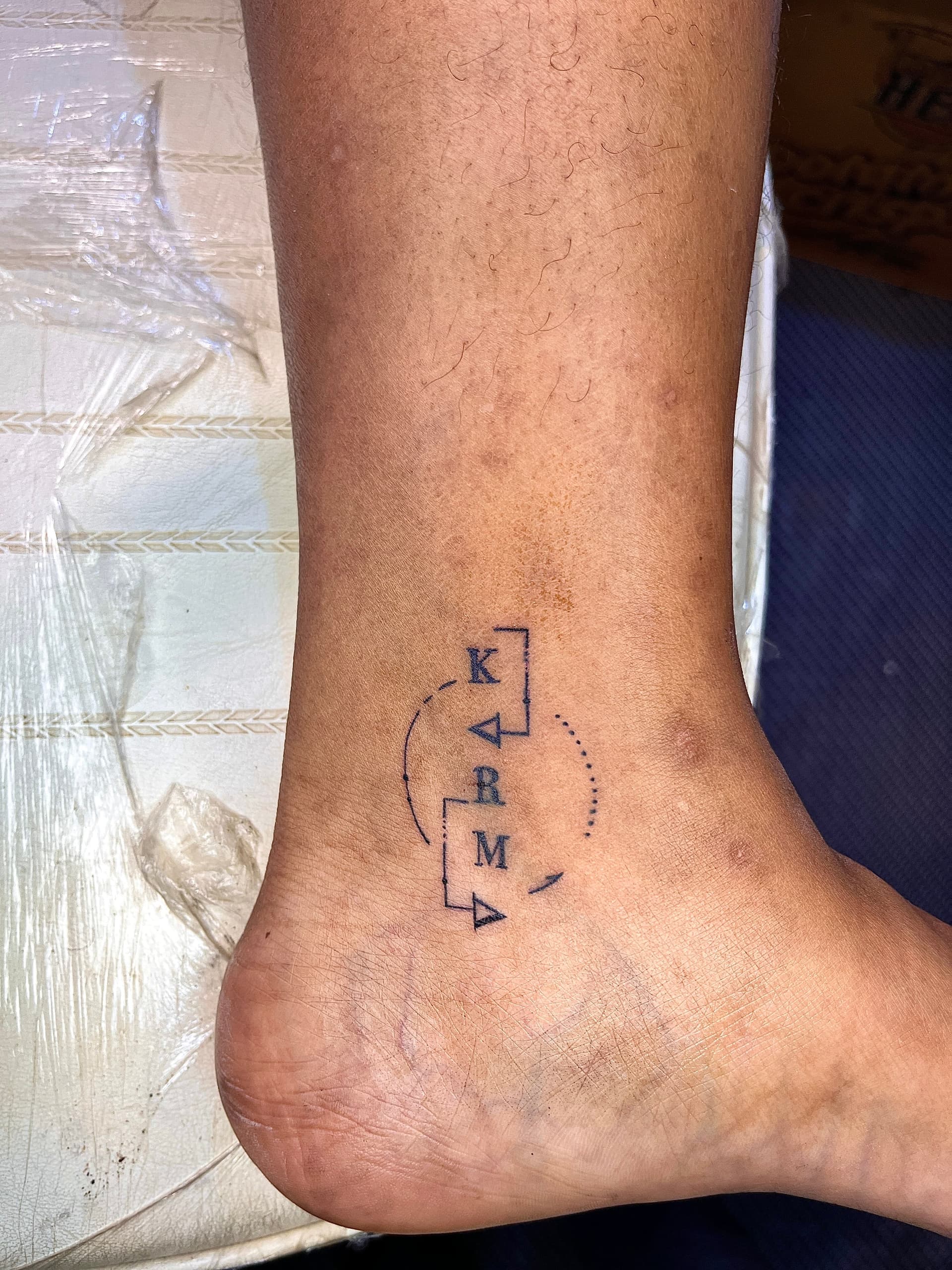 tattoos - thigh & calf